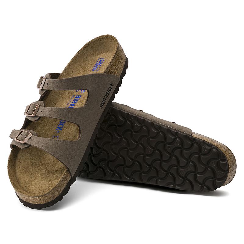 Florida Birkenstock Soft Footbed Birkibuc Damske Béžové | SK 78DFM